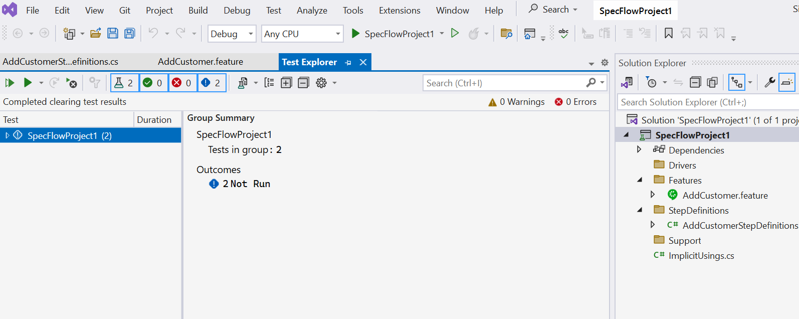 Specflow_test explorer